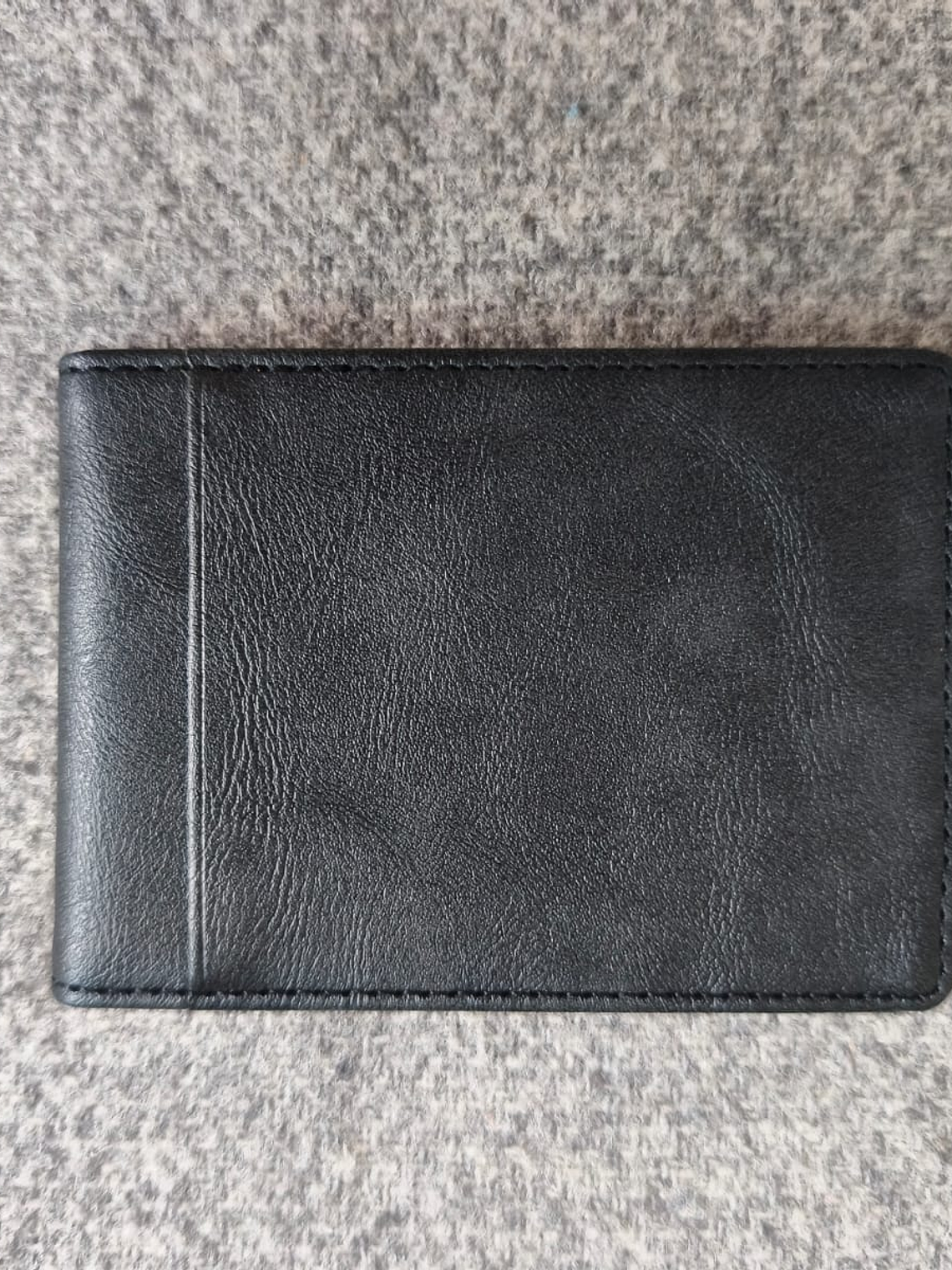 Billetera De Cuero Pu Color negro 2