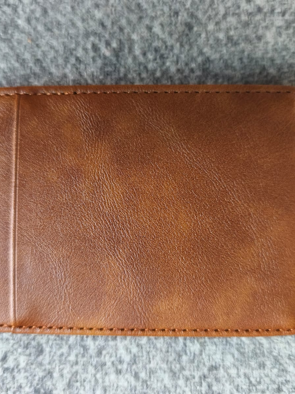 Billetera De Cuero Pu Color Cafe 2