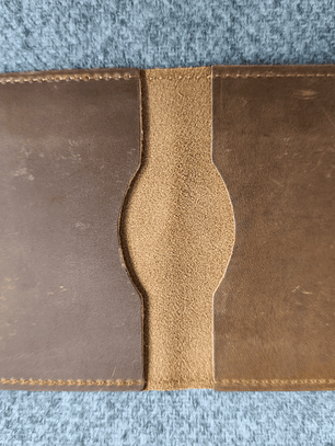 Porta Tarjetas de Cuero  Artesanal Vintage