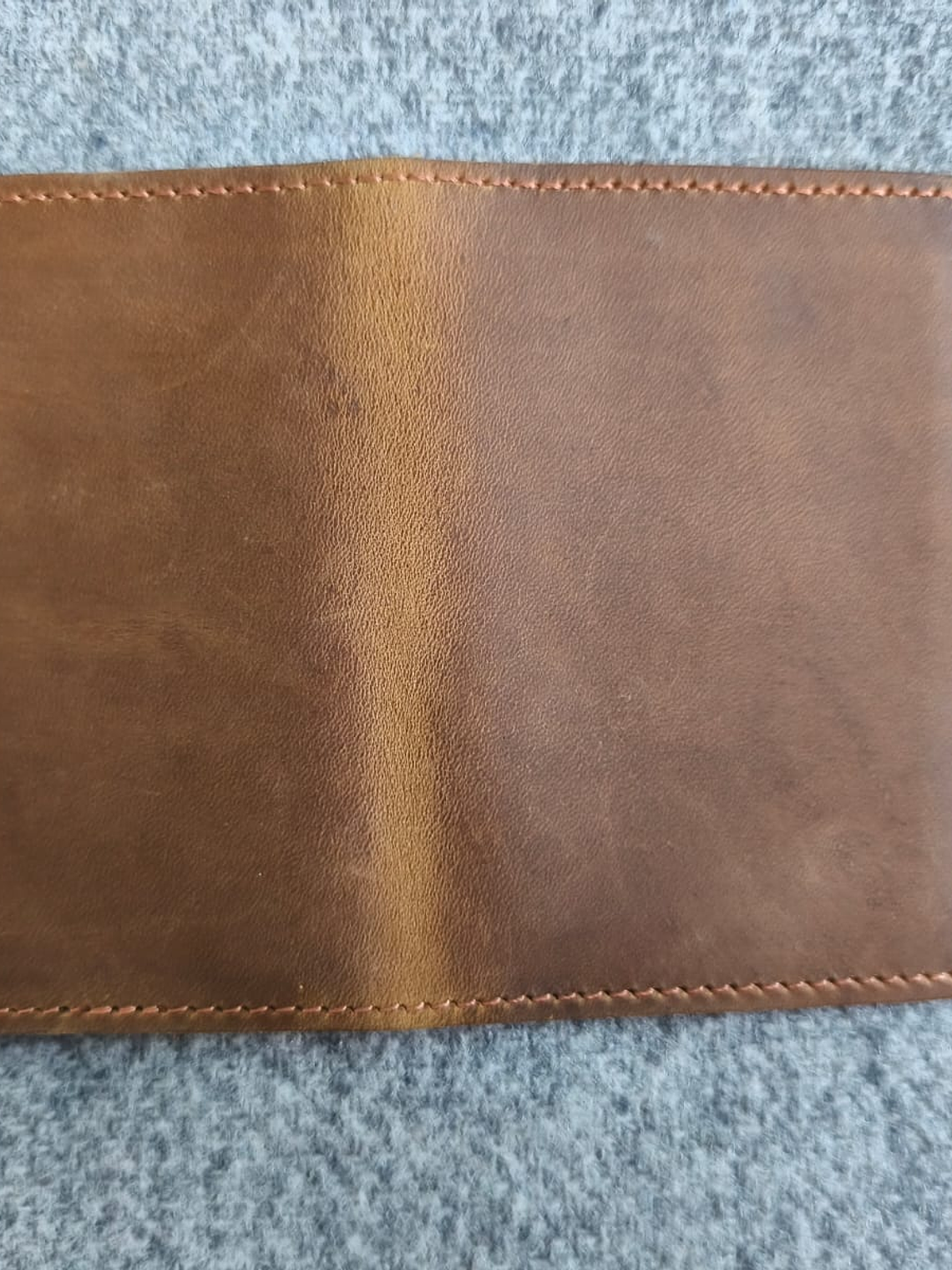 Porta Tarjetas de Cuero  Artesanal Vintage 3