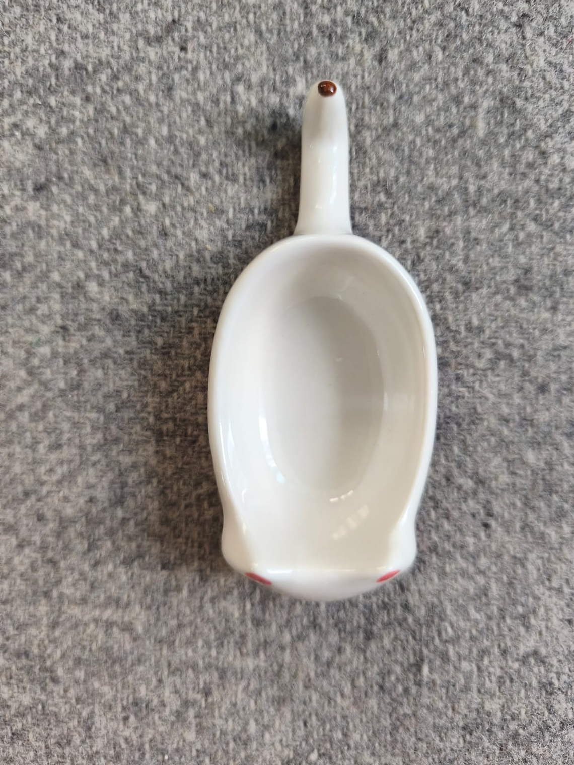 Plato pequeño de cerámica con forma de gato 5