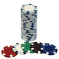 Paquete 50 Fichas Poker Casino Profesionales,color Fh-50 B.h - Miniatura 3