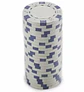 Paquete 50 Fichas Poker Casino Profesionales,color Fh-50 B.h - Miniatura 4