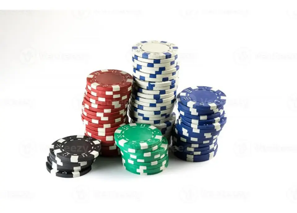 Paquete 50 Fichas Poker Casino Profesionales,color Fh-50 B.h 5