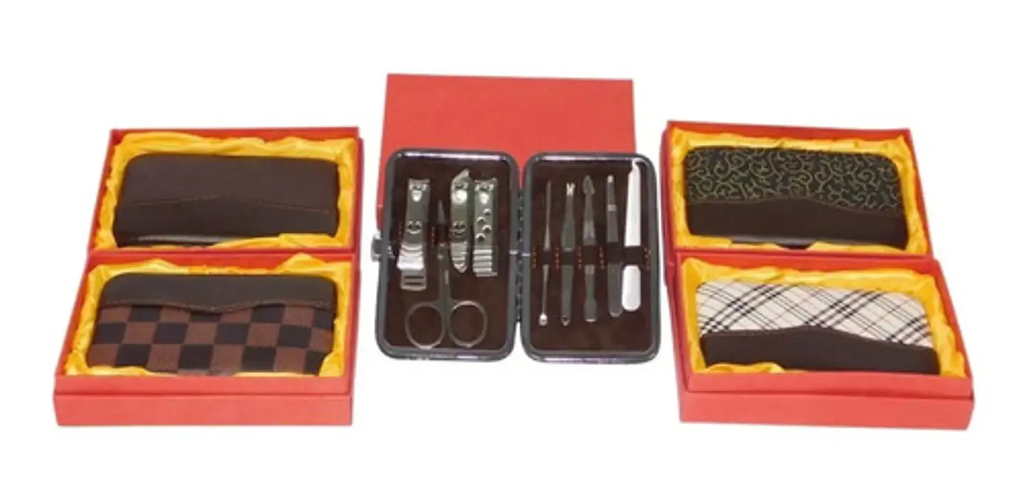 Kit Estuche Manicure Belleza Corta Uñas Uñas Manos Estética  6