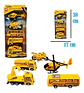 Juegos Carros Helicóptero Construcción Juguetes Niños   - Miniatura 3