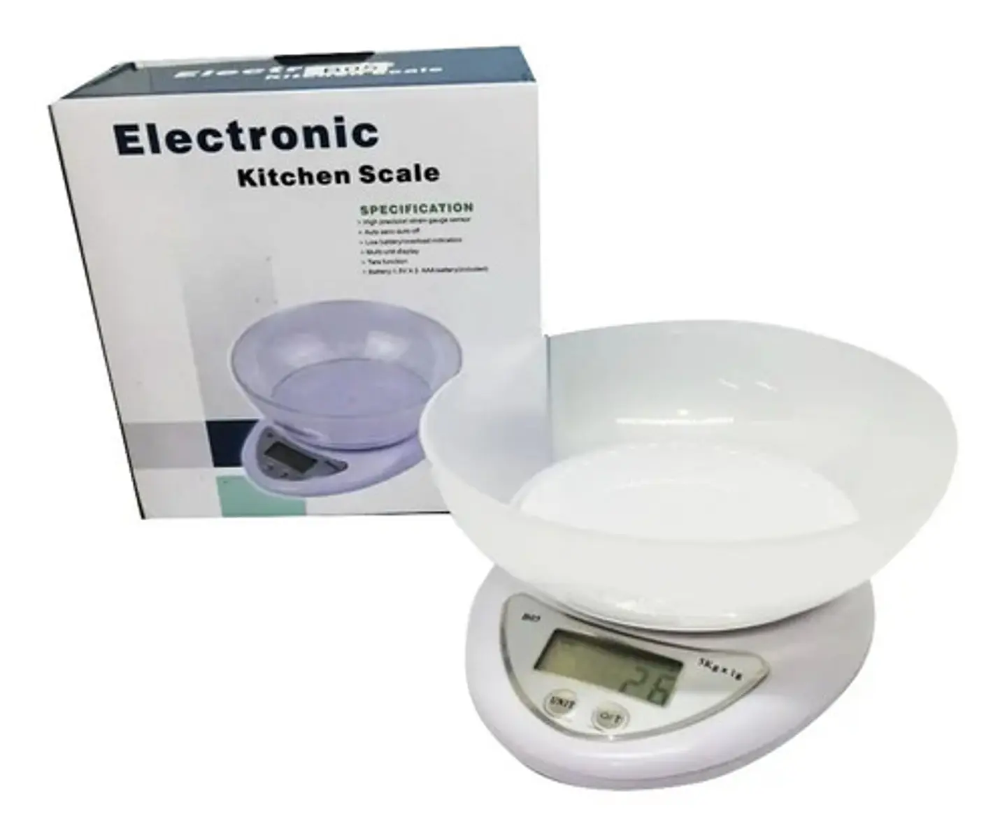 Gramera Digital Pesa B2078 Cocina Cheff Alimentos  3