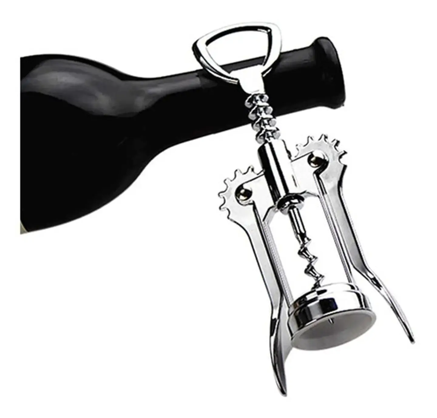 Destapador Sacacorchos Abrelatas Vino Botellas Cocina   2