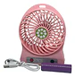 Ventilador + Pinza Recargable Portátil Abanico Linterna Usb  - Miniatura 3