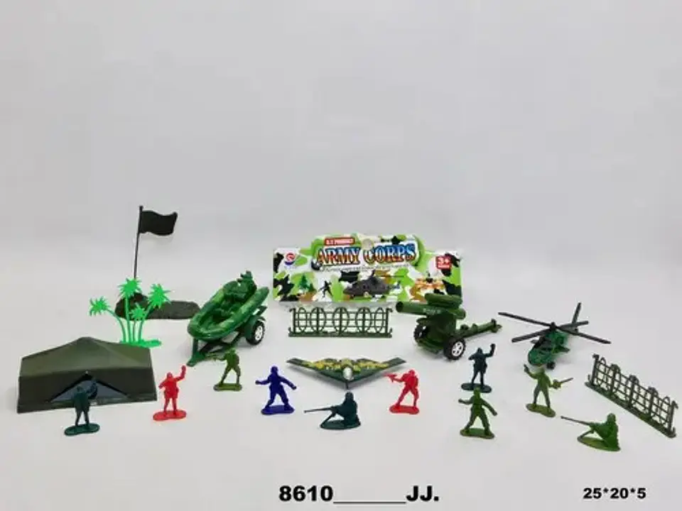 Juguete Soldados Militares Policías Moto Piñata Jl668-25 2