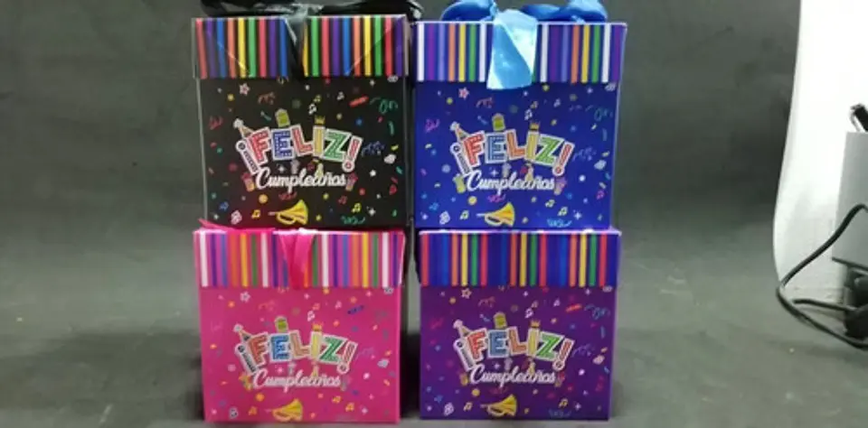 Caja Regalo 10x10 Cm Caja X Und Piñata Piñata Cumpleaños  2