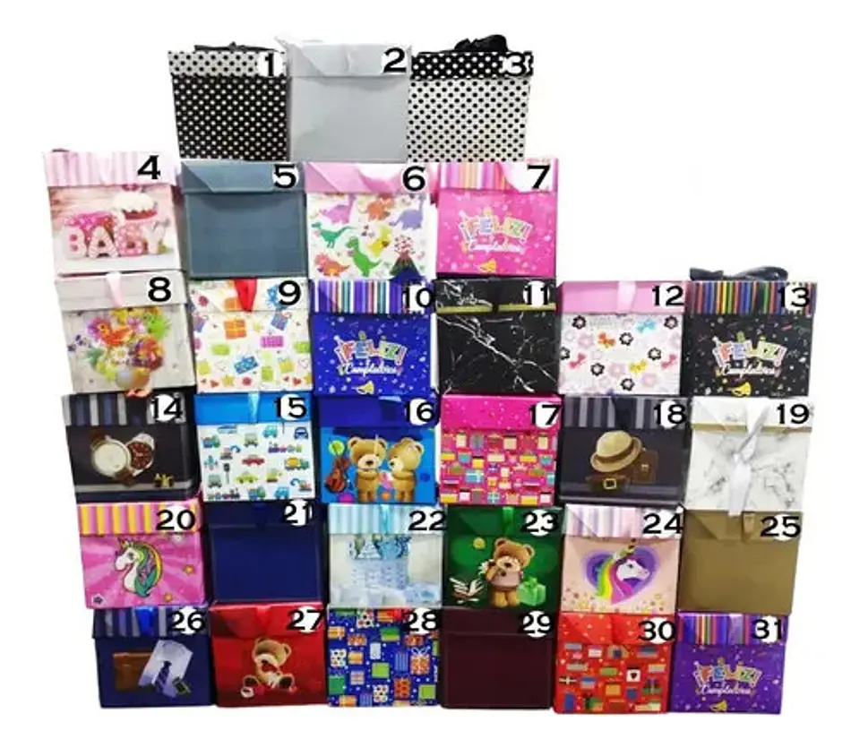 Cajas Regalo 15 Cms Regalo Sorpresas Cumpleaños Niños 2