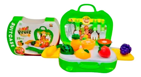 Kit Lonchera Caja De Frutas Juguete Niños 36778-127 Prin   