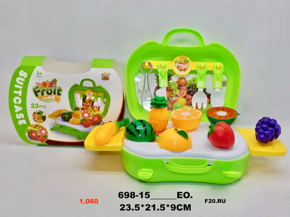 Kit Lonchera Caja De Frutas Juguete Niños 36778-127 Prin    3