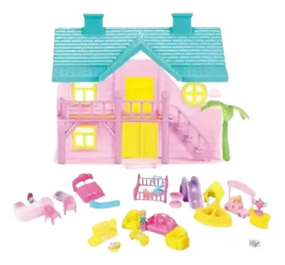 Casa De Muñecas Miniaturas Muñeca 8057 Juguete Niñas  6