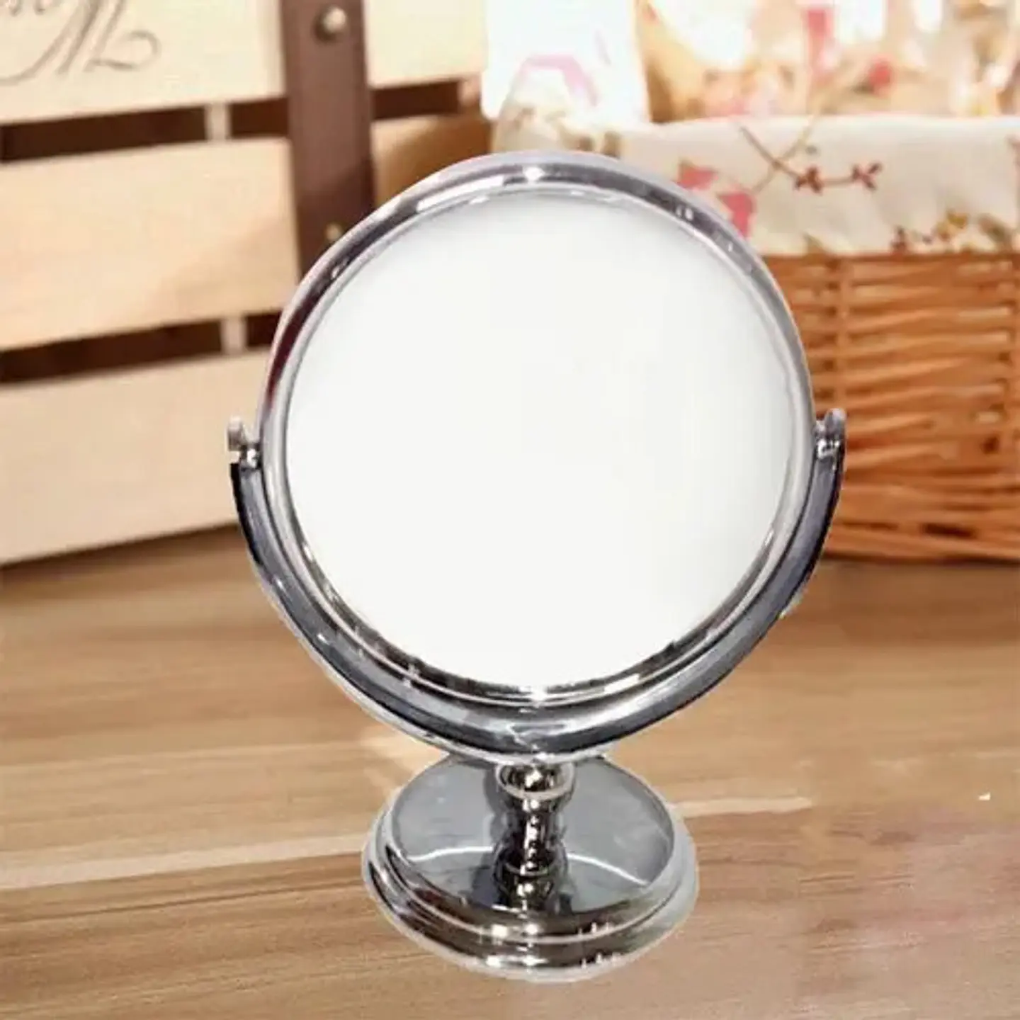 Espejo Doble Visión Aumento 25cm  Belleza Maquillaje 6691    3