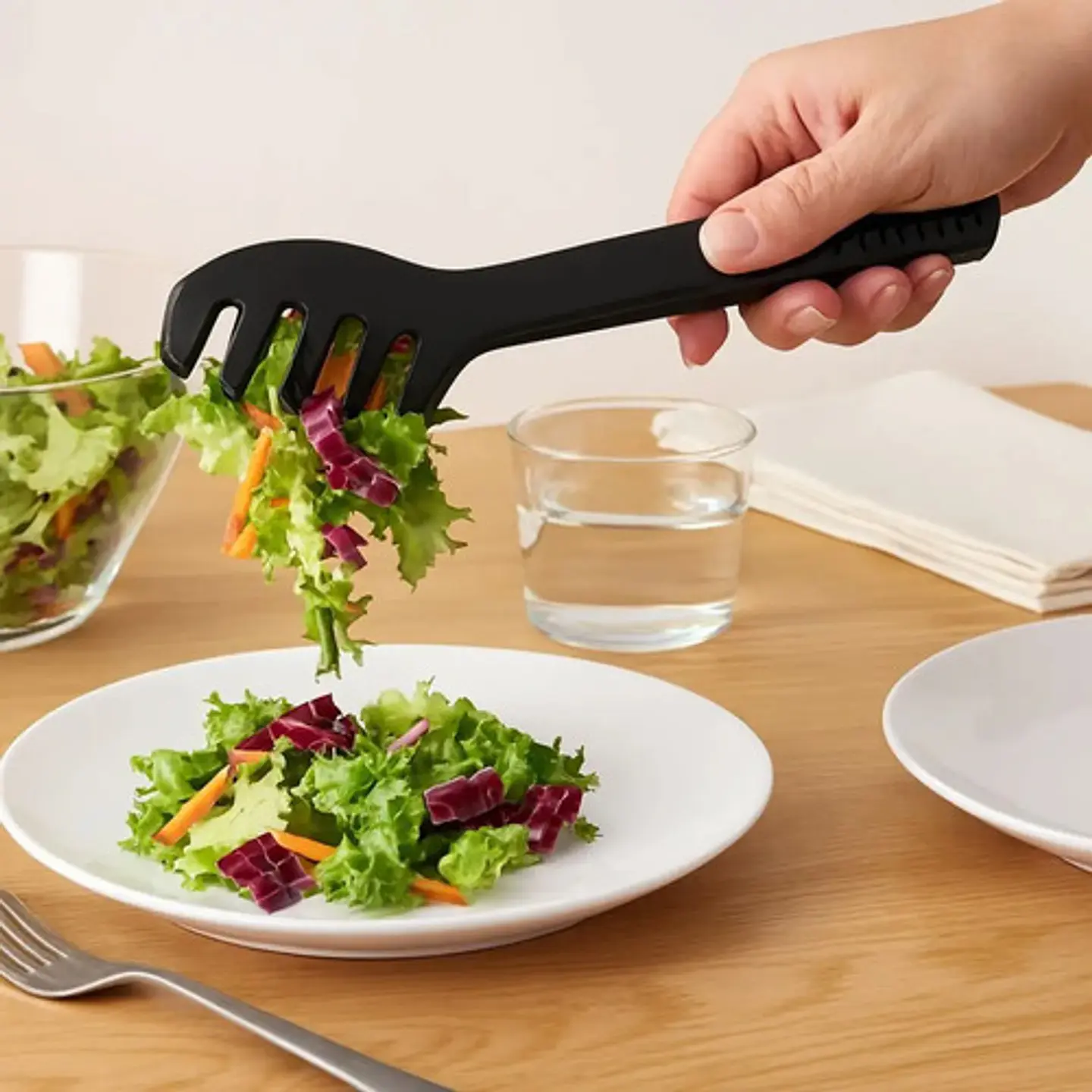 Pinzas Para Ensalada Acceorios Cocina Chef Cubiertos Tijeras 4
