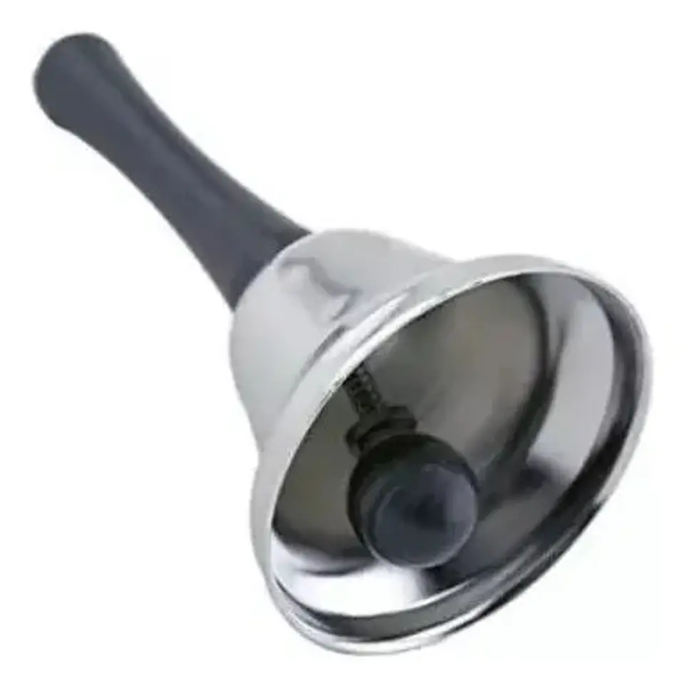 Campana De Mano Loud Call Bell Alarma Restaurante Hotel  2