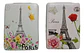 Espejo Accesorio De Belleza Mujer Metálico Torre Eiffel  - Miniatura 2