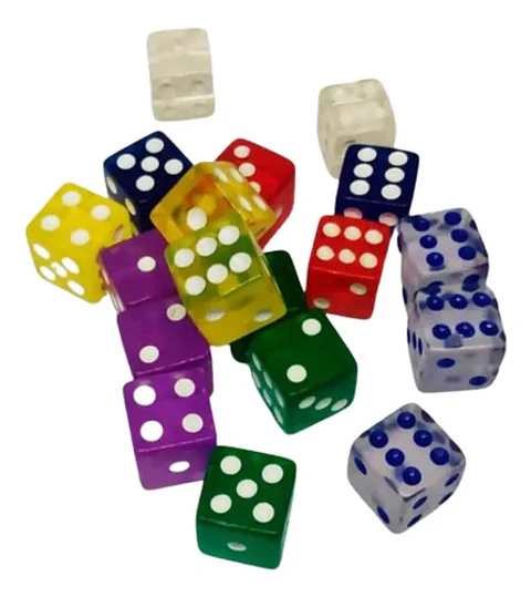 Mazugi Dados Clásicos 6 Caras - Español 12 Und.