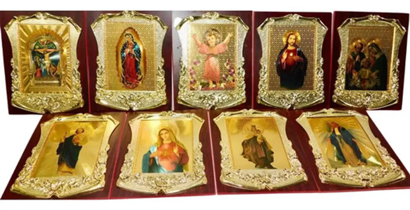 Cuadros Imágenes Religiosas Santos Religiosos Ref  At-0028  2
