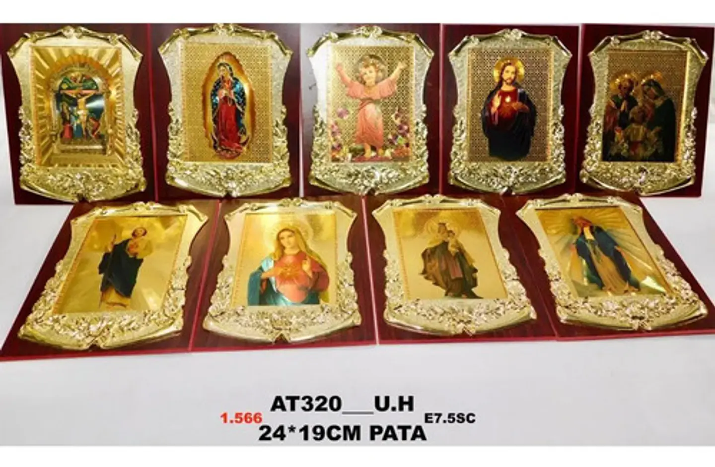Cuadros Imágenes Religiosas Santos Religiosos Ref  At-0028  3
