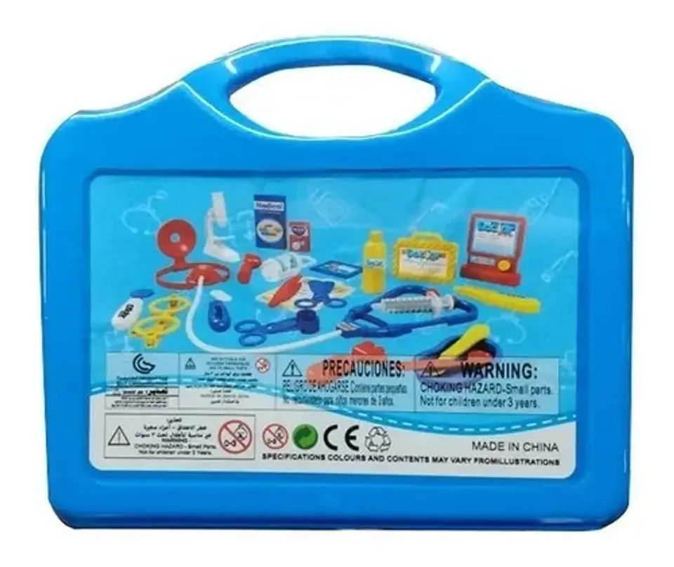 Doctor  Medico Kit Enfermería Juguete Maletín 952a Jr 3