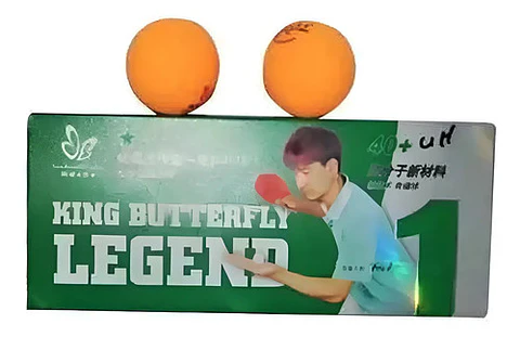 Ping Pong 10und  Pelotas Raqueta Tennis  Juego Estrella Roja