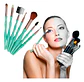 Pinceles De Maquillaje Profesional 8 Piezas Mujer  - Miniatura 1