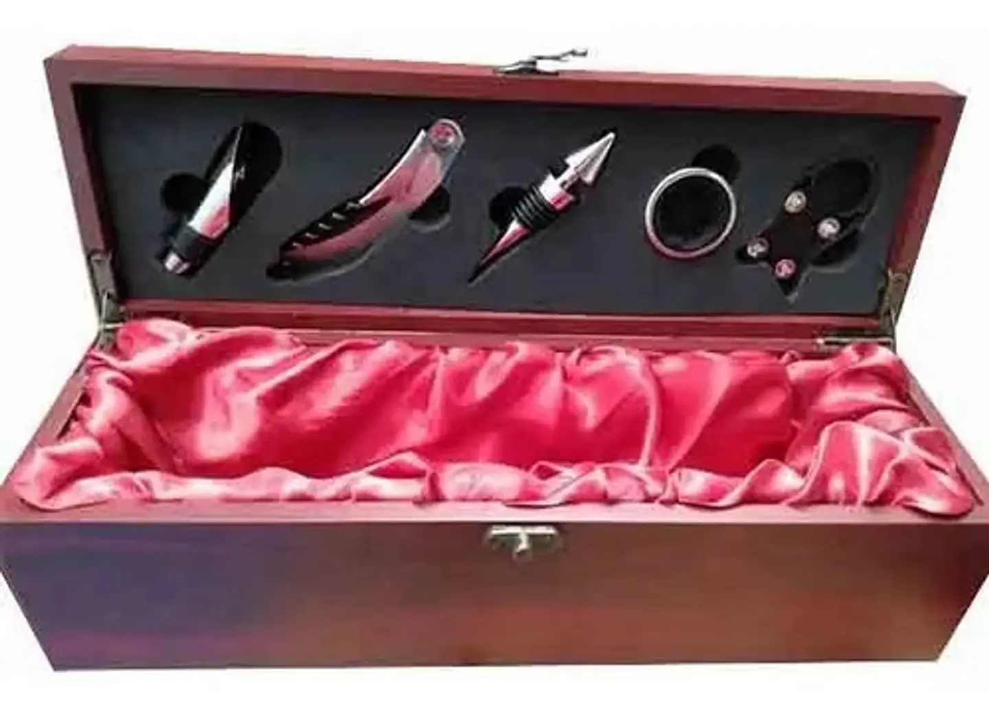 Caja Estuche Sacacorchos Vino Botellas Abridor Tool Set 2
