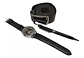 Correa + Reloj Estuche Kit  Hombre Regalo Cinturón 16065 - Miniatura 2