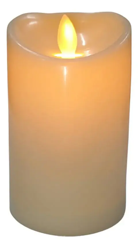 Vela Eléctrica Led Luz Decoración Lampara 12cm Linterna 