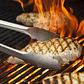 Pinzas Para Coger Alimentos Cubiertos Para Barbacoa Asado  - Miniatura 2