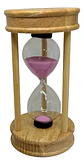 Reloj Arena 3 Minutos Vidrio Temporizador Decoración Tiempo - Miniatura 3