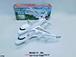 Transporte Avión Juguete Luces Sonido Movimiento Niños Bebe - Miniatura 4