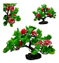 Acuario Matas Decorativas Flores Artificiales Peces Decorac  - Miniatura 1