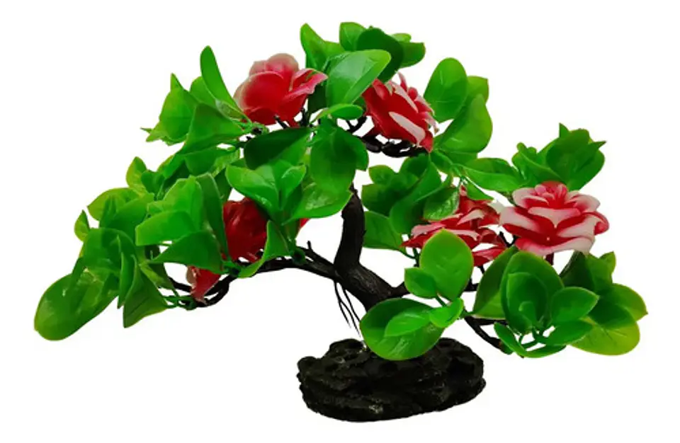 Acuario Matas Decorativas Flores Artificiales Peces Decorac  2
