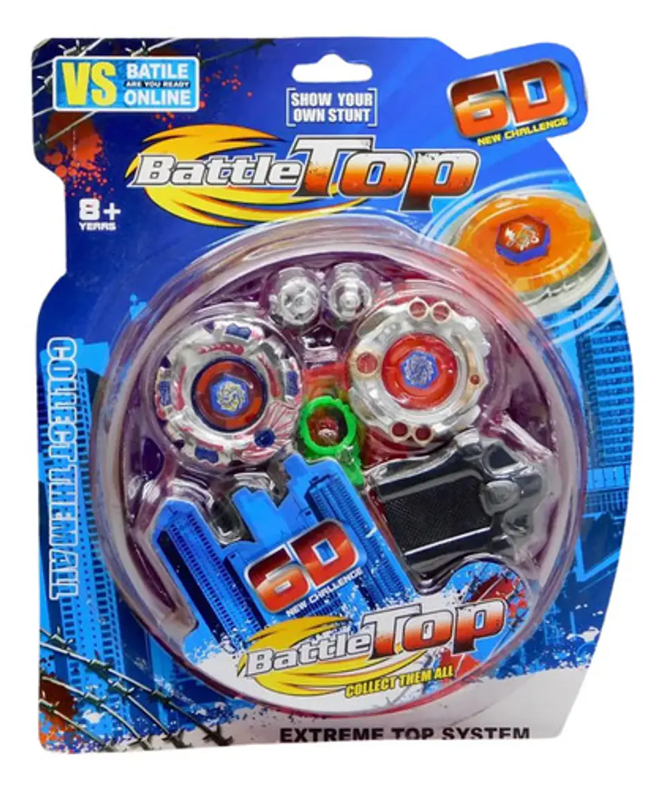 Beyblade Metal Fusión Pista Estadio Con 2 Discos Juguete Jue 3