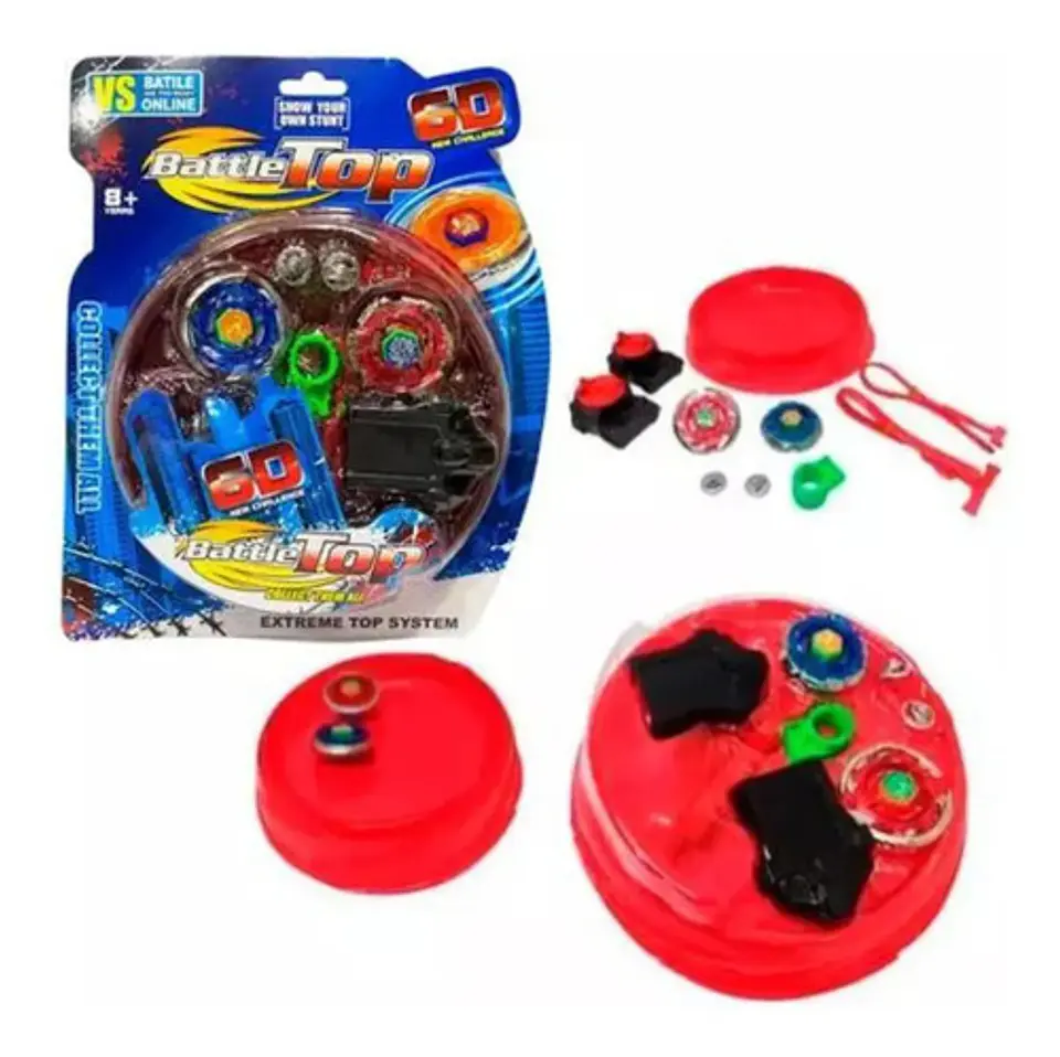 Beyblade Metal Fusión Pista Estadio Con 2 Discos Juguete Jue 3