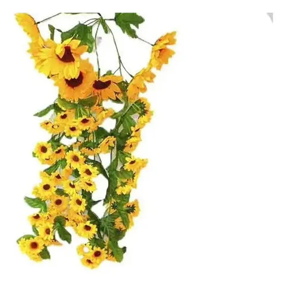 Girasol Rosas Flores Artificiales Ref 119-90 Flor Enredadera 3