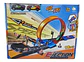 Pista Carros 360 Cars  Coche Lanzador Juguete 2 Corros Niños - Miniatura 3
