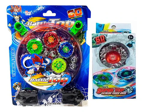 Estadio De Batalla Beyblade Generico +dos Beyblade Juguete 