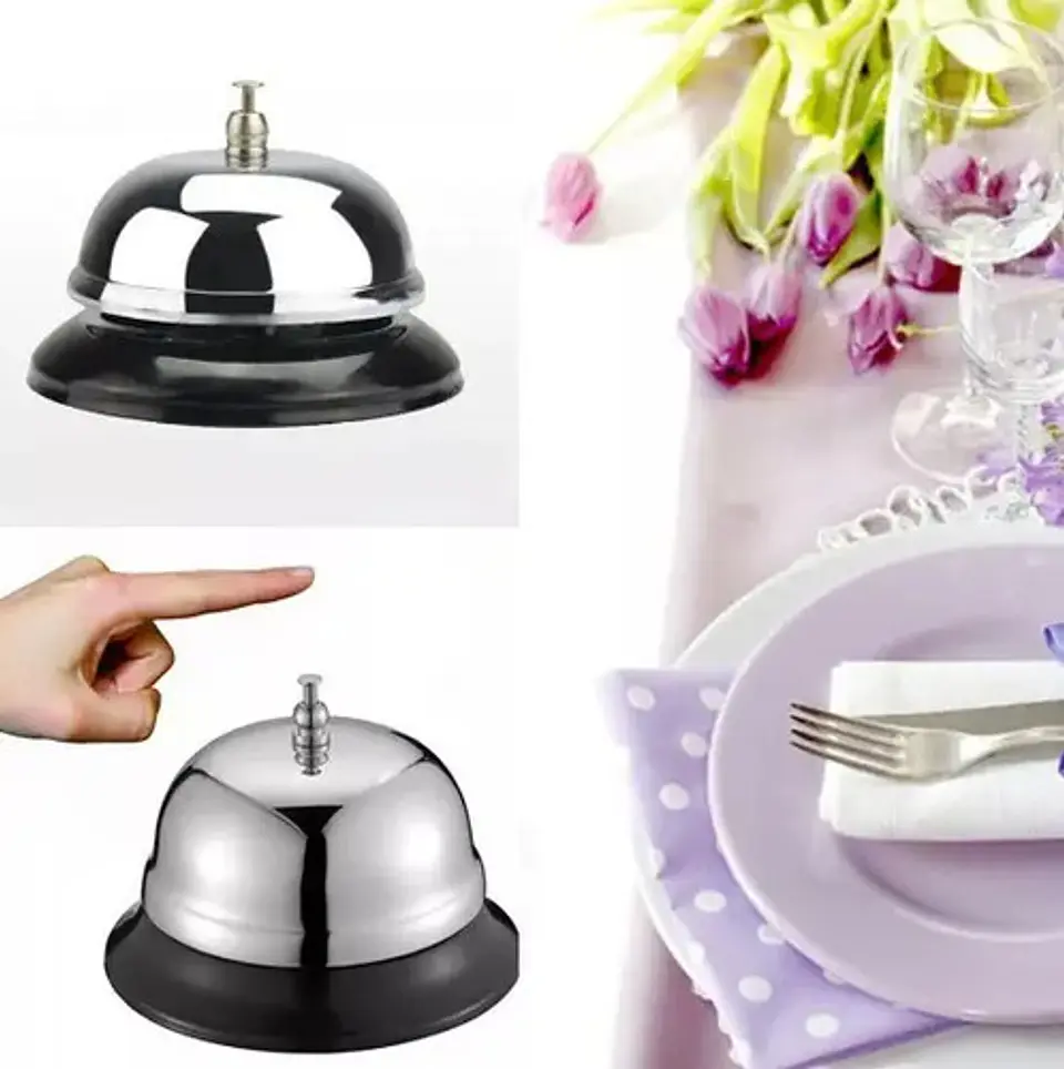 Campana Timbre  De Cocina Hotel Recepción Restaurante Pedido 4