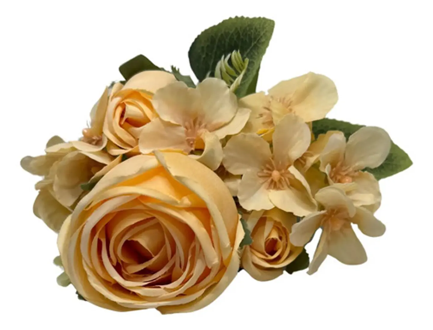 Matas Rosas Flores Artificiales Decoración Plantas 119-87 5