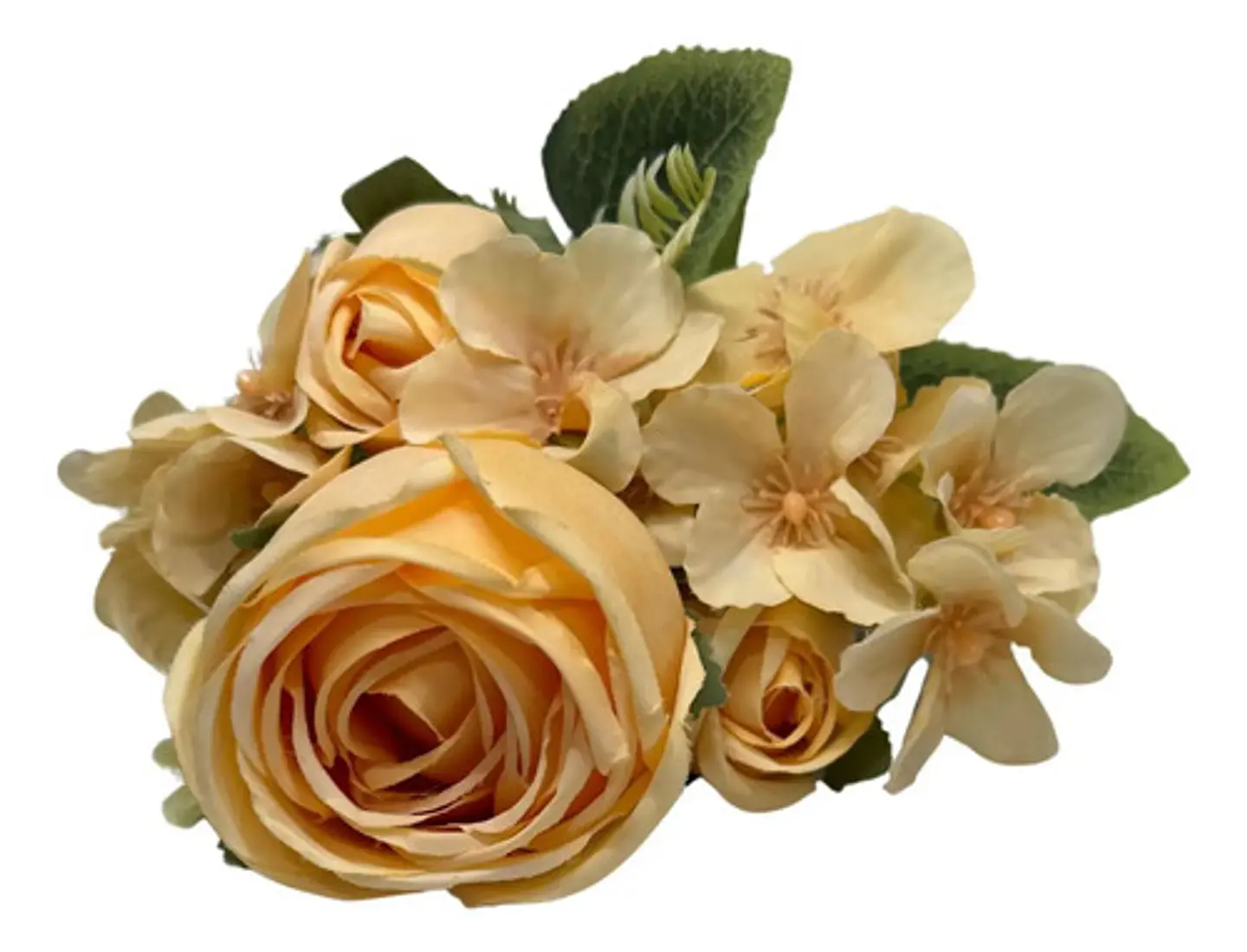 Matas Rosas Flores Artificiales Decoración Plantas 119-87 7