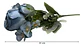 Matas Rosas Flores Artificiales Decoración Plantas 119-87 - Miniatura 8