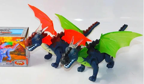 Dragón Chimuelo  Dino Rex Juguete Luces Sonido Figura 