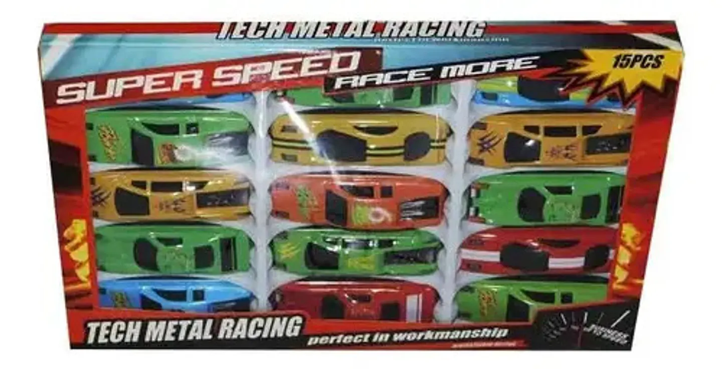 Carros Colección Carreras X 15  Autos  Juguetes Niños   1