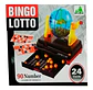 Bingo Lotto Juego Mesa Juguete 24 Cartas 90 Números Balot  - Miniatura 2
