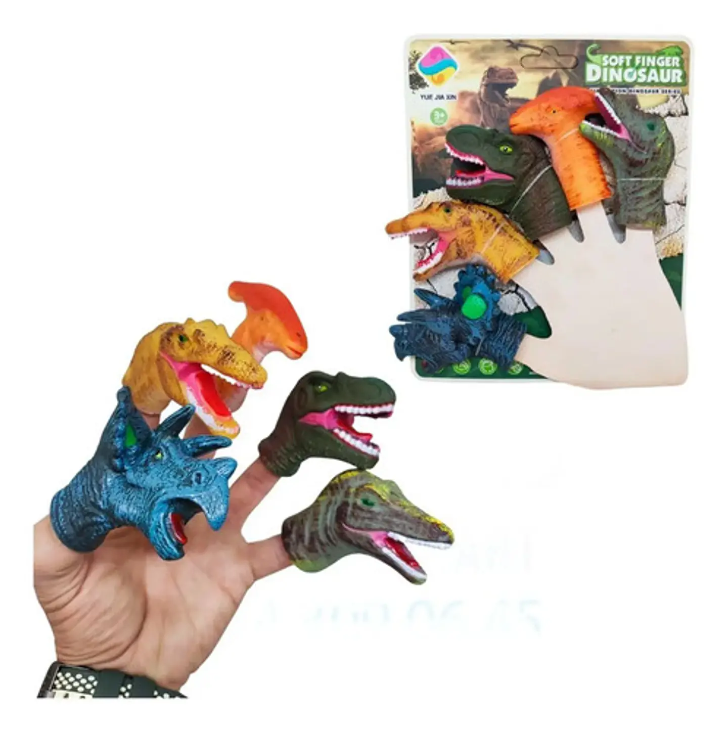 Titere Dinosaurio Marioneta Jurassic World Dinosaurio Rex 3
